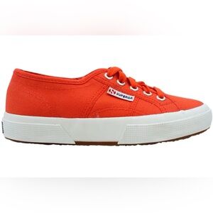 SUPERGA Tomato Red Canvas 2750 Cotu Classic US 7.5